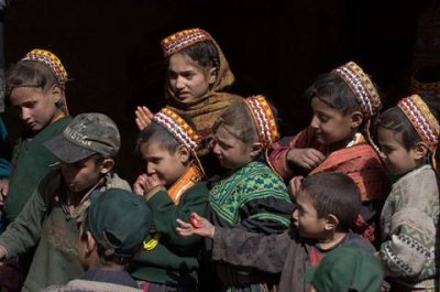 Παιδιά της φυλής των Καλάς στο Πακιστάν