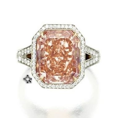 δαχτυλίδι με ροζ διαμάντι