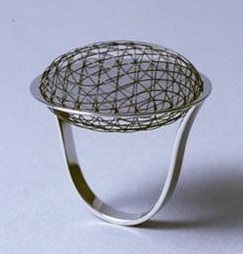 Δαχτυλίδι από παλλάδιο και χρυσό
