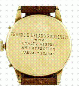Ρολόι Tiffany's του προέδρου Ρούσβελτ