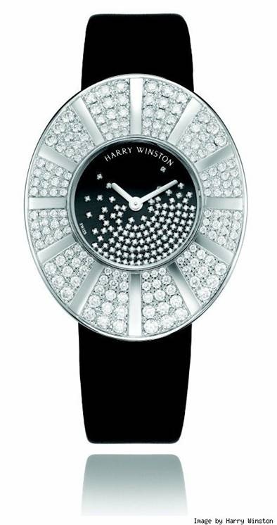 Διαμαντένιο ρολόι από την Harry Winston